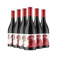 幸运红冠干红葡萄酒.
