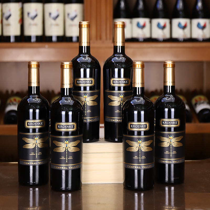 克伦克蜻蜓金标珍藏干红葡萄酒