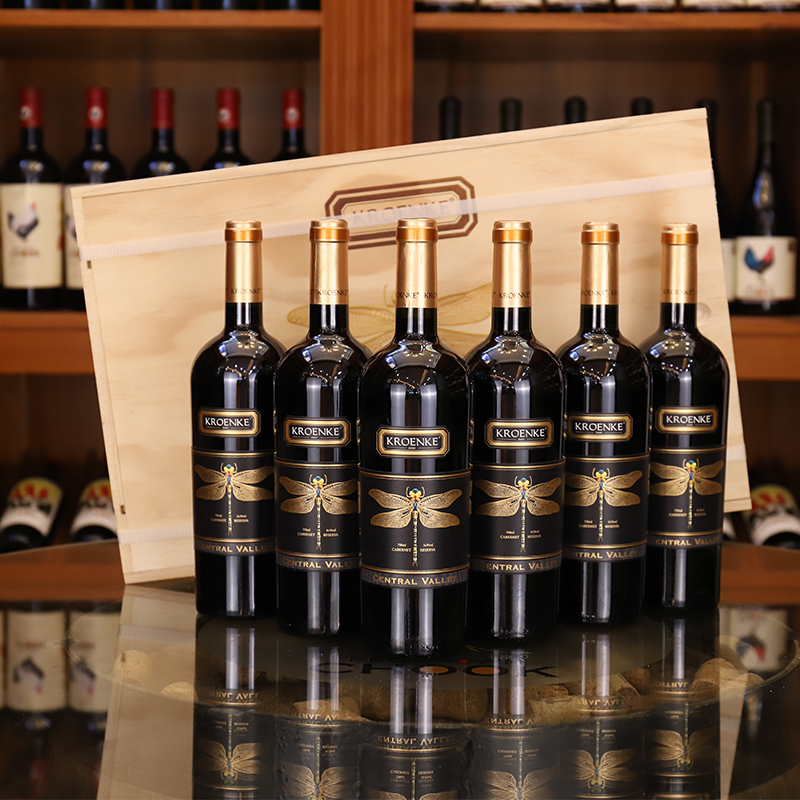 克伦克蜻蜓金标珍藏干红葡萄酒