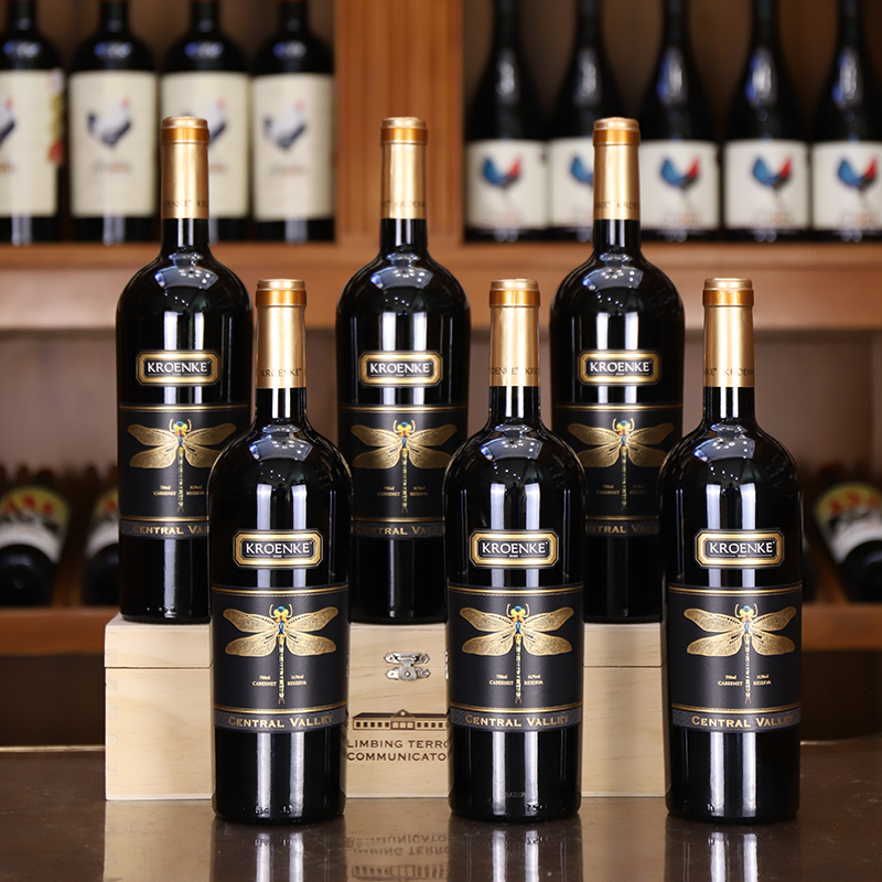 克伦克蜻蜓金标珍藏干红葡萄酒