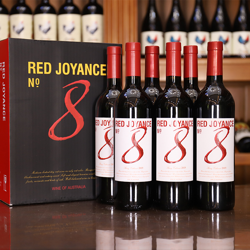 红色喜悦干红葡萄酒.
