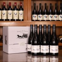 银马车西拉赤霞珠红葡萄酒(勃艮第瓶）