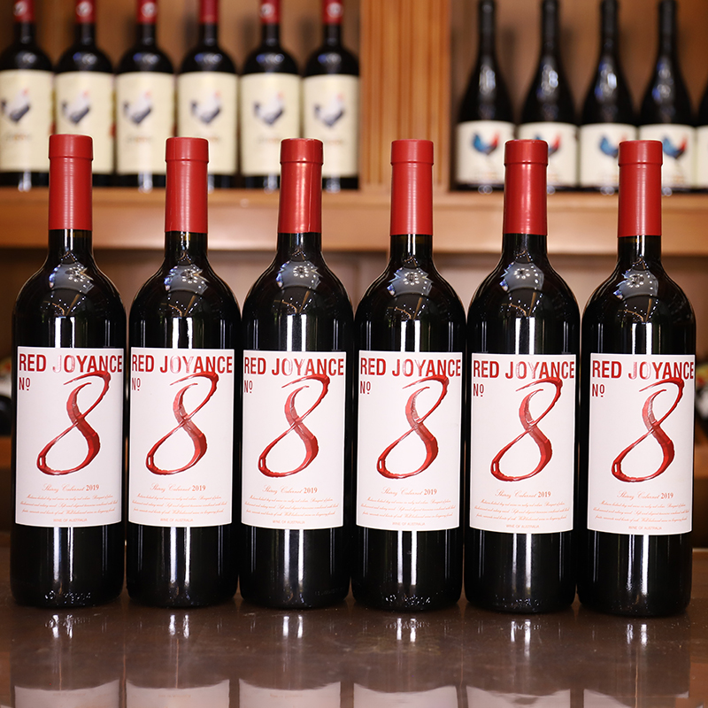 红色喜悦干红葡萄酒.