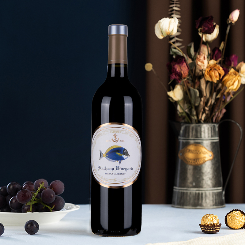 小丑鱼西拉赤霞珠干红葡萄酒