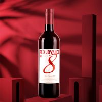 红色喜悦干红葡萄酒.